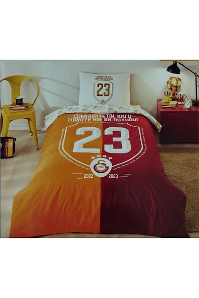 Taç Crown Gs 100. Year Championship Licensed Single Duvet Cover Set and Pillow