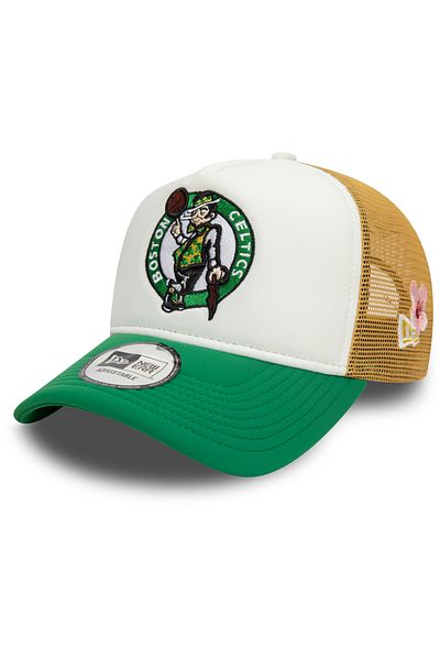 NEW ERA Nba Flower Trucker Boscel Kgr Green Hat 60595276