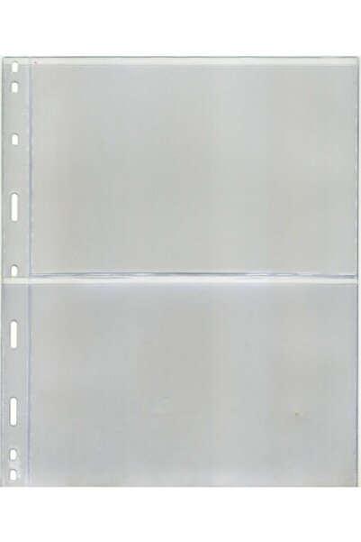 Koleksiyon Market - Teksöz Teksöz-1322-Kağıt Para Sayfası Iki Bölmeli Şeffaf ...