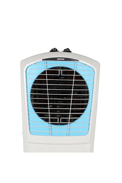 Geepas Premium Desert Air Cooler Comes with 100L Large Tank Capacity, 4-way Air Deflection, Auto Swing,