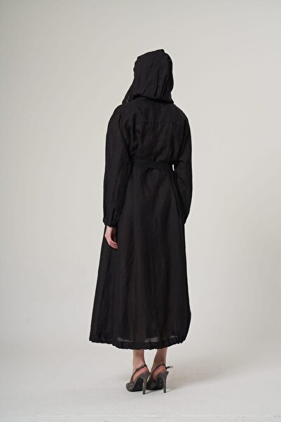 MissWhence Linen Overcoat