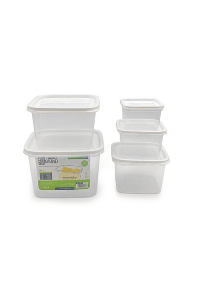 ROYALFORD 5 Containers, 360 ml, 620 ml, 1050 ml, 1700 ml, 2750 ml