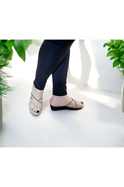 Esem Kadın Günlük Anatomik Cırtlı Ayarlanabilir Ev Ve Dışarı Terliği