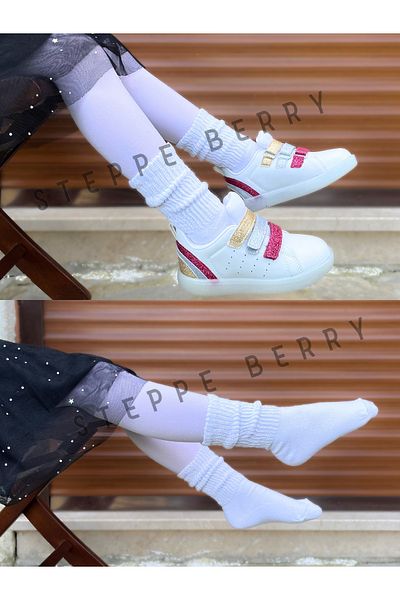 STEPPE BERRY 2 ζευγάρια Παιδικές κάλτσες Slouchy Leggings