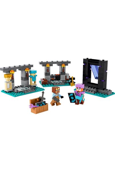 LEGO Minecraft Armourage 21252 - 203 Piece Construction Set for Ages 7 and Up