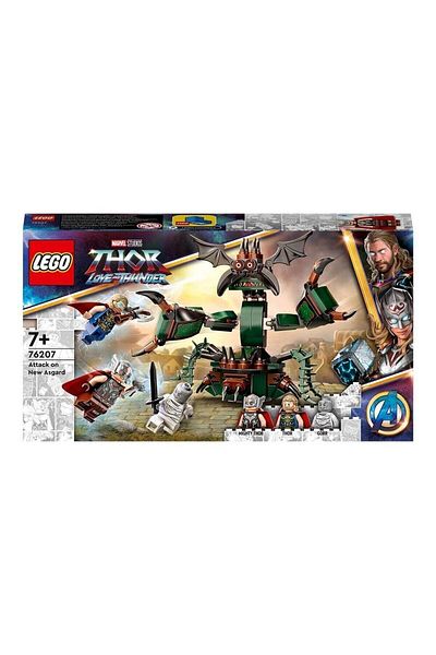 LEGO 76207 Marvel Attack on New Asgar, 159 Pieces, Ages +7