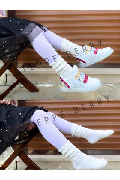 STEPPE BERRY 2 perechi de șosete pentru copii slouchy leggings