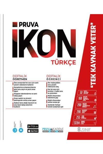 Pruva Akademi 8. Sınıf Türkçe İkon Konu Anlatımlı