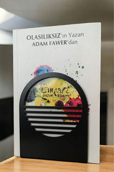 Raffa Metal Kitap Tutucu Bookend Minimalist Modern Tasarım Dekoratif Kitaplık...