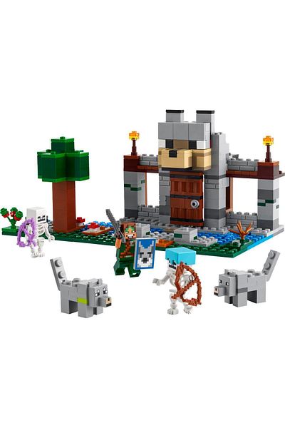 LEGO ®   Minecraft ®   Wolf's Castle 21261 - 8+ Creative Toy Construction Set (312 Pieces)
