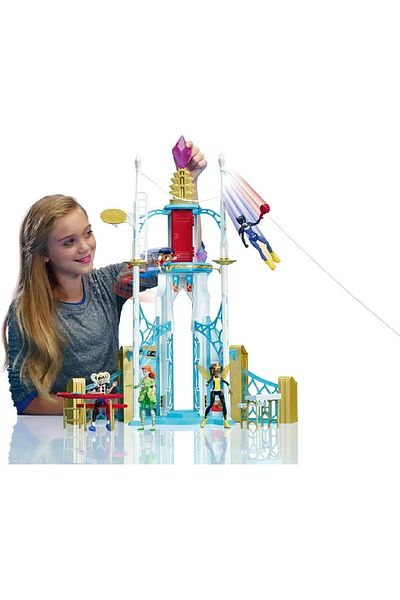 mattel DC Super Hero Girls Super Hero High School Playset