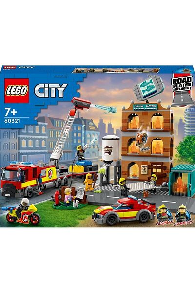 LEGO ® City Fire Brigade 60321 Construction Set (766 Pieces)