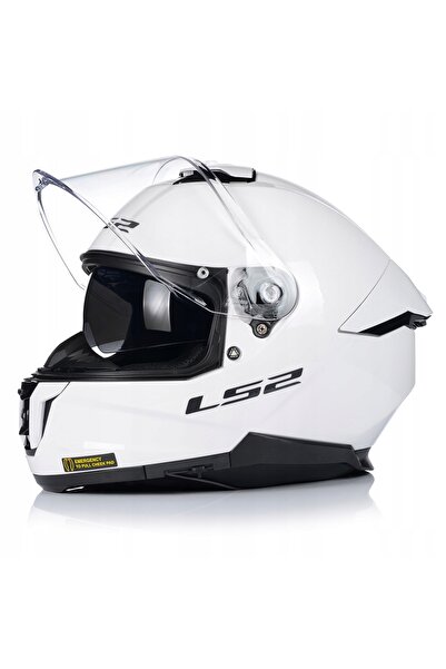 LS2 Stream 2 Beyaz Full Face Motosiklet Kaskı