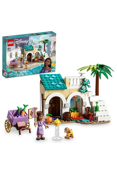 LEGO Disney Asha in Rosos City - 43223 Model Toy Set Age 6 and Up (154 Pieces)