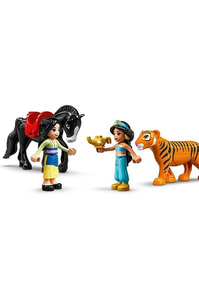 LEGO ® | Disney Princess™ Jasmine and Mulan's Adventure 43208 Construction Set (176 Pieces)