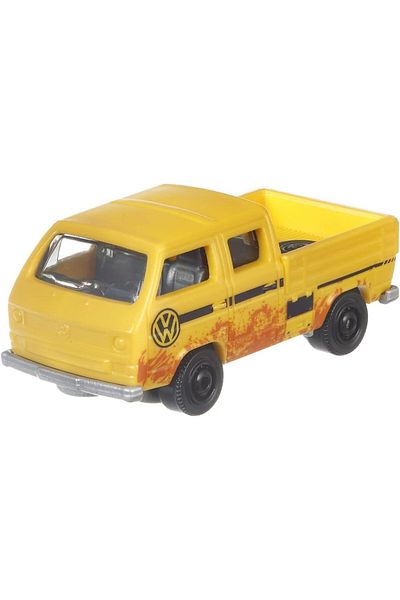Matchbox متغيرات الألوان [فولكس فاجن ترانسبورتر] أصفر/برتقالي بمقياس 1:64