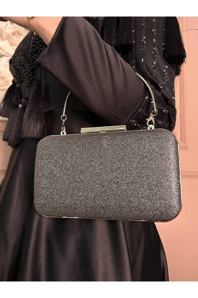 BUKAWEAR Γυναικείο Ασημένιο Γαμήλιο & Βραδινό Φόρεμα Κομψή Σχεδίαση Βραδινό Φ...