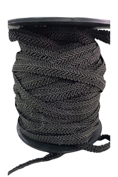 P Parla Water Stone Stripe 2 cm Black 5 Meters