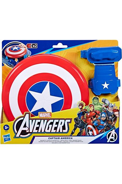 Hasbro درع وقفاز مغناطيسيان من مارفل كابتن أمريكا B9944