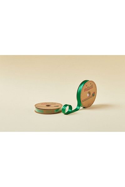 BulutRetail Piping Satin Layered 093 Dark Green 2 cm 25 Meters 100% Polyester