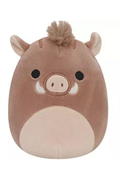 Squishmallows Warren the Brown Boar 5inch SQCR02590/SQCR02572