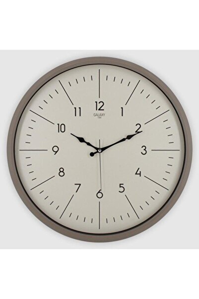 Galaxy Premium Serisi Sessiz Akar Latin Rakamlı Saniye Baskılı Klasik 50 CM D...