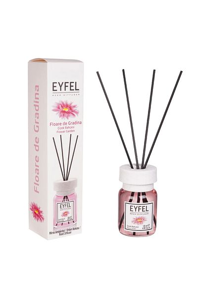 Eyfel Garden Flower aroma room air freshener with sticks, 120ml