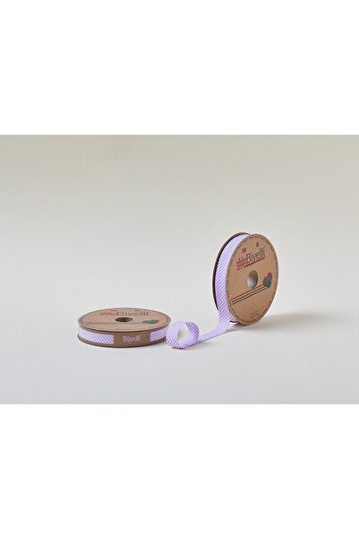 Twin Store خطوط الأنابيب الطبقات C07 أرجواني 2 سم 25 متر 65% 35% بوليستر