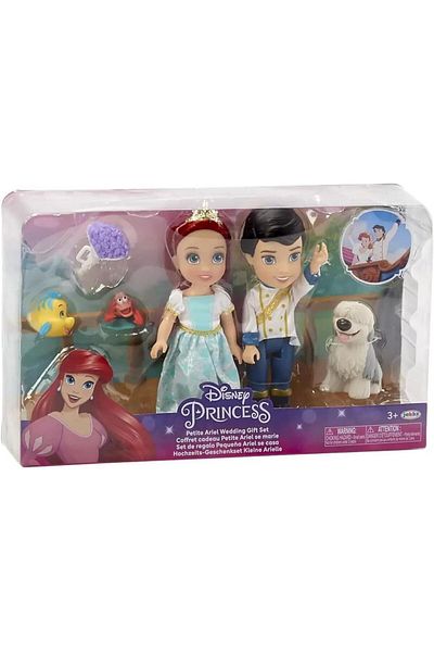 DİSNEY PRİNCESS Disney Princess Ariel Doll Petite Wedding Gift Set