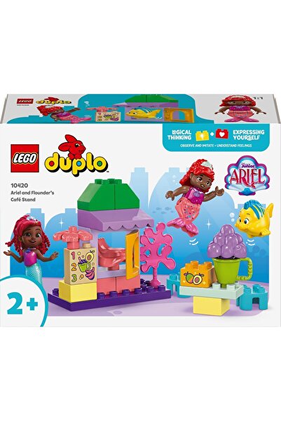 LEGO Disney Ariel and Flounder's Cafe Stand - Age 2 and Up Construction Set 10420 (22 Pieces)® DUPLO®