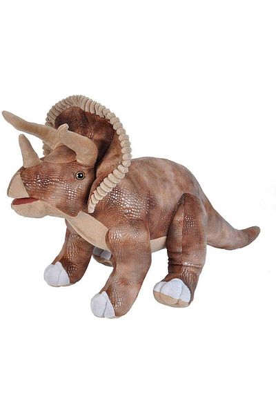 Wild Republic Triceratops Dinosaur Plush 25inch 22235