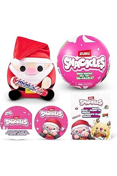 Zuru Snackles Capsule Christmas Plush 4.5 Inches