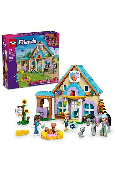 LEGO ® Friends Horse and Pet Vet Clinic Pretend-Play Toy 42651