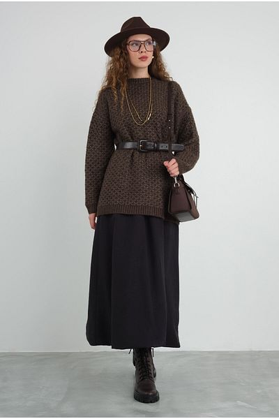 HEQA Spider Braided - سترة بني مر