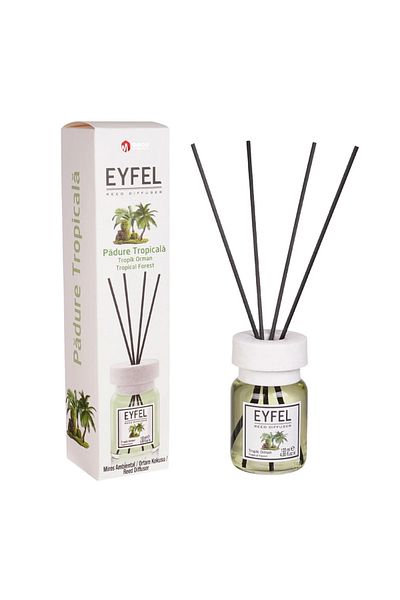Eyfel Tropical Forest aroma room air freshener with sticks, 120ml