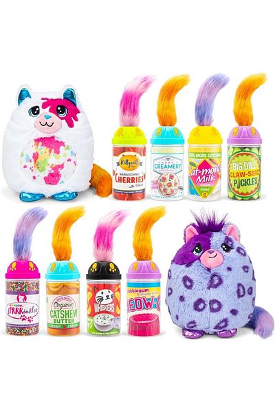 Misfittens Wild Cats Surprise Collectable Squishy Plush 03935