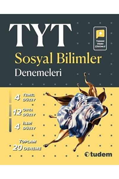 Tudem Yayınları Tyt Sosyal Bilimler Denemeleri
