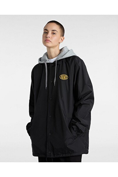 Vans Riley II Coach Jacket Erkek Siyah Ceket