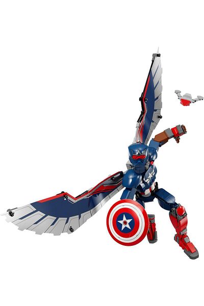 LEGO ® Marvel New Captain America Construction Figure 76296