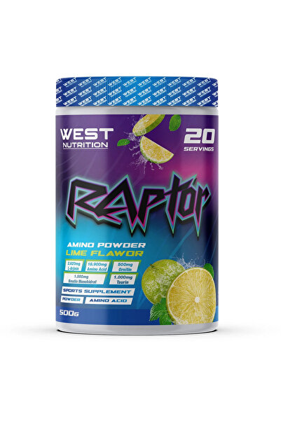 Raptor 500 gr Amino Asit Toz - Misket Limonu