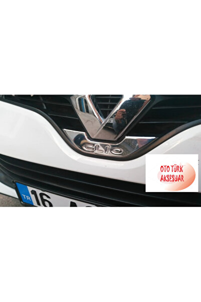 CARSESUAR Renault Clio 4 Krom Amblem Çerçevesi 2012-2016 HB