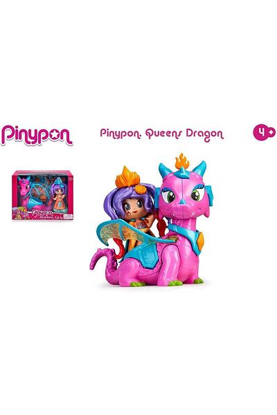 Pinypon 700015547 Mini Dragon Queen Dolls