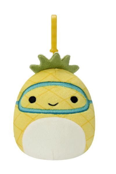 Squishmallows Maui the Pineapple Clip On Plush 3.5inch SQCR00789/SQCR03646