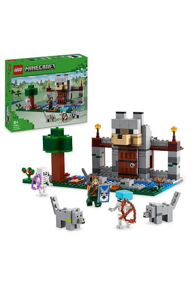 LEGO ®   Minecraft ®   Wolf's Castle 21261 - 8+ Creative Toy Construction Set (312 Pieces)