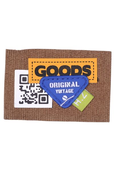 Hangora Applique Iron-On Goods Written Crest 4X4 cm