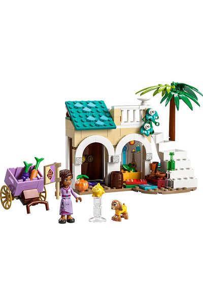 LEGO Disney Asha in Rosos City - 43223 Model Toy Set Age 6 and Up (154 Pieces)