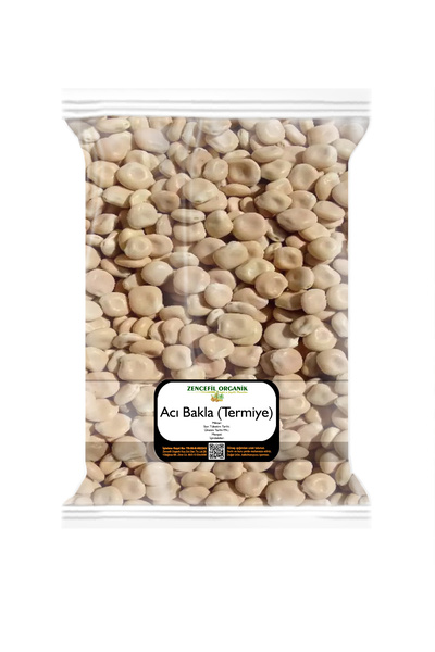 Zencefil Organik Acı Bakla 1 Kg Yahudi Baklası Termiye 1. Kalite Ürün