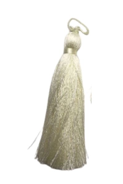 Miracle Omni 5 cm Cream Colored Tassel - 1 Single