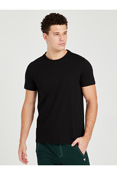 Styli Solid Regular Fit Pure Cotton T-Shirt