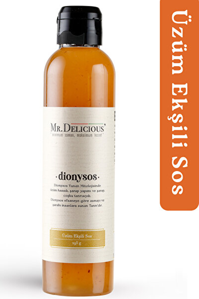 Mr.Delicious' Üzüm Ekşili Sos Kokteyl Sosu Salata Sosu 295gr